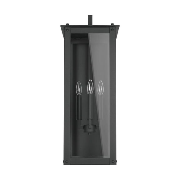 Capital Lighting 934641BK Hunt 4 Light Outdoor Wall Light, Black