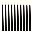 thumbnail image 1 of Velas cónicas con batería de 10 piezas LED LED LECHENES DE VELLAS EN LA EN EL EN EL EN FLAMA (28 cm), 1 of 5