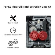 Professional Extruder Gear Upgraded Optimized Flows Control For K2P Plus Enhances 3D Printing