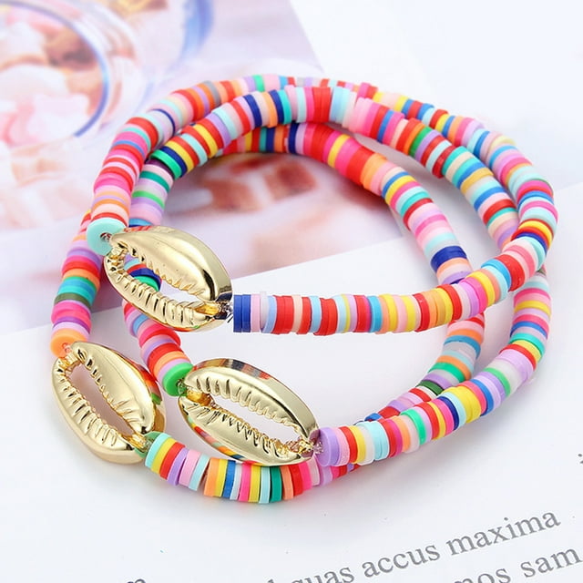Moluckfu 3Ud Hawaii Shell Multicolor Resistentes Para Uso Diario Y Regalos