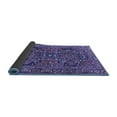thumbnail image 2 of Ahgly Company Indoor Square Persian Blue Traditional Area Rugs, 4' Square, 2 of 4