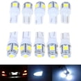 thumbnail image 3 of 10 pcs White T10 Wedge 5-SMD 5050 5W5 LED License Plate Lights, 3 of 5
