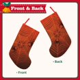thumbnail image 2 of Lsque Spider Web Pattern 18 Inch Christmas Stockings, Festive Holiday Stocking for Christmas Decorations Holiday Decor, 2 of 8
