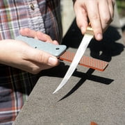 DMT Burst – Spring-Assisted Diamond Sharpener with Fine Grit & Ergonomic Grip for Sharpening Outdoor Tools & Knives