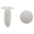 thumbnail image 1 of 100Pcs Blanco Remaches de Guardabarros Faldillas Grapas 8x6,5mm Agujero, 1 of 2