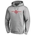 thumbnail image 2 of Men's Heather Gray Houston Rockets Primary Logo Pullover Hoodie, 2 of 3