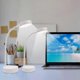 thumbnail image 1 of 2 Pack LED Desk Lamp, Table Lamp, Desk Lamps for Home Office, 3 Brightness Levels with USB Charging Port, Desk Light Touch Control with Adjustable Goo, 1 of 4