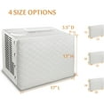 thumbnail image 2 of Indoor Air Conditioner Cover Double Insulation, XS(Beige), 2 of 7