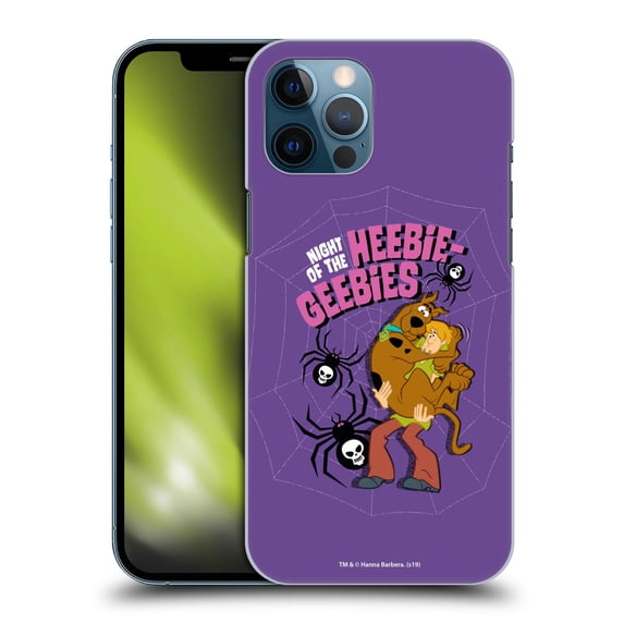 Head Case Designs Officially Licensed Scooby-Doo Seasons Spiders Hard Back Case Compatible with Apple iPhone 12 Pro Max