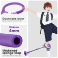 thumbnail image 2 of Kids Foldable Ankle Skip Ball Flash Jump Colorful Sport Swing Ball Fitness Jump Rope Fat Burning Game For Children -ssxjv, 2 of 5