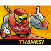 Power Rangers Vintage 2003 'Ninja Storm' Thank You Notes w/ Envelopes (8ct)