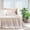 White, variant on Sheets Queen Size Bed Set 100% Cotton Bed Sheets Gauze 4 Pcs White Muslin Sheet Set 16" Deep Pocket Sheet & Pillowcase Sets Boho Breathable Soft Queen All Season Bedding Sets