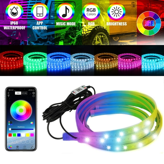 Led Strip Trunk Light Car