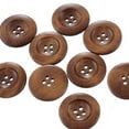 thumbnail image 4 of UPGRATOR 10Set Buttons for Crafting Natural Wood for Sewing and Knitting, 4 of 8