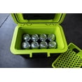 thumbnail image 6 of Pelican Personal 8 Qt Hard-Sided Cooler with Snap-in Ice Pack Bottle Opener, Dark Gray with Evergreen, 6 of 6