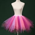 thumbnail image 2 of KTMKH Women's Classic Tulle Tutu Skirt Dancing Colours Quality Skirt High Pleated Short Skirt Adult Skirt, 2 of 2