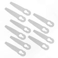 thumbnail image 3 of 10-Pack Metal Blades for Polycut 2-2 Lawn Mower Replacement Parts s202412244680, 3 of 5