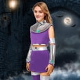 thumbnail image 6 of GOBWCOT Anime Starfire Cosplay Costume for Women Halloween Masquerade Princess Party Outfit, 6 of 7