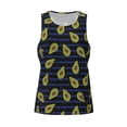 thumbnail image 4 of Haiem Avocado Men Workout Tank Top Gym Bodybuilding Sleeveless Muscle T Shirts Athletic Tank Breathable Workout Shirt-Small, 4 of 9