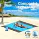 thumbnail image 3 of Clearance! Outdoor Camping Waterproof And Convenient Foldable Two-color Picnic Mat Mat Polyester Plaid Cloth Pocket Beach Mat, 3 of 3