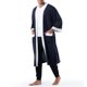thumbnail image 5 of Bata tipo Kimono para Hombre IZOD, Azul Marino, Tejido Waffle, Talla XXL-3XL, 5 of 5