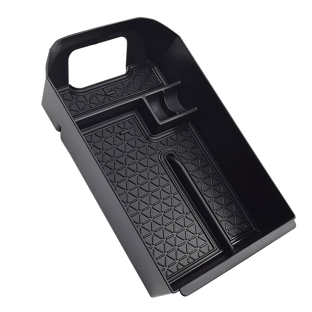 Center Console Organizer Tray for Enhanced Vehicle Storage and Interior Organization