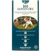 Advantix ADVX-TEAL-20-6 Advantix For Dogs 10-22 Lbs