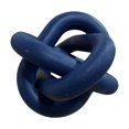 thumbnail image 3 of Decoración de eslabones de madera con diseño geométrico minimalista moderno para estantes de estilo rústico o de oficina. azul, 3 of 9