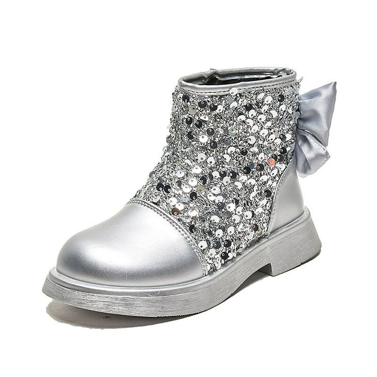 Ankle Boots Combat Boots Silver Boots Uk Ccpelsie Casual Fashion