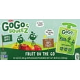 thumbnail image 2 of GoGo squeeZ Fruit on the Go, Apple Apple, 3.2 oz (Pack of 12), Unsweetened Fruit Snacks for Kids, Gluten Free, Nut Free and Dairy Free, Recloseable Cap, BPA Free Pouches, 2 of 6