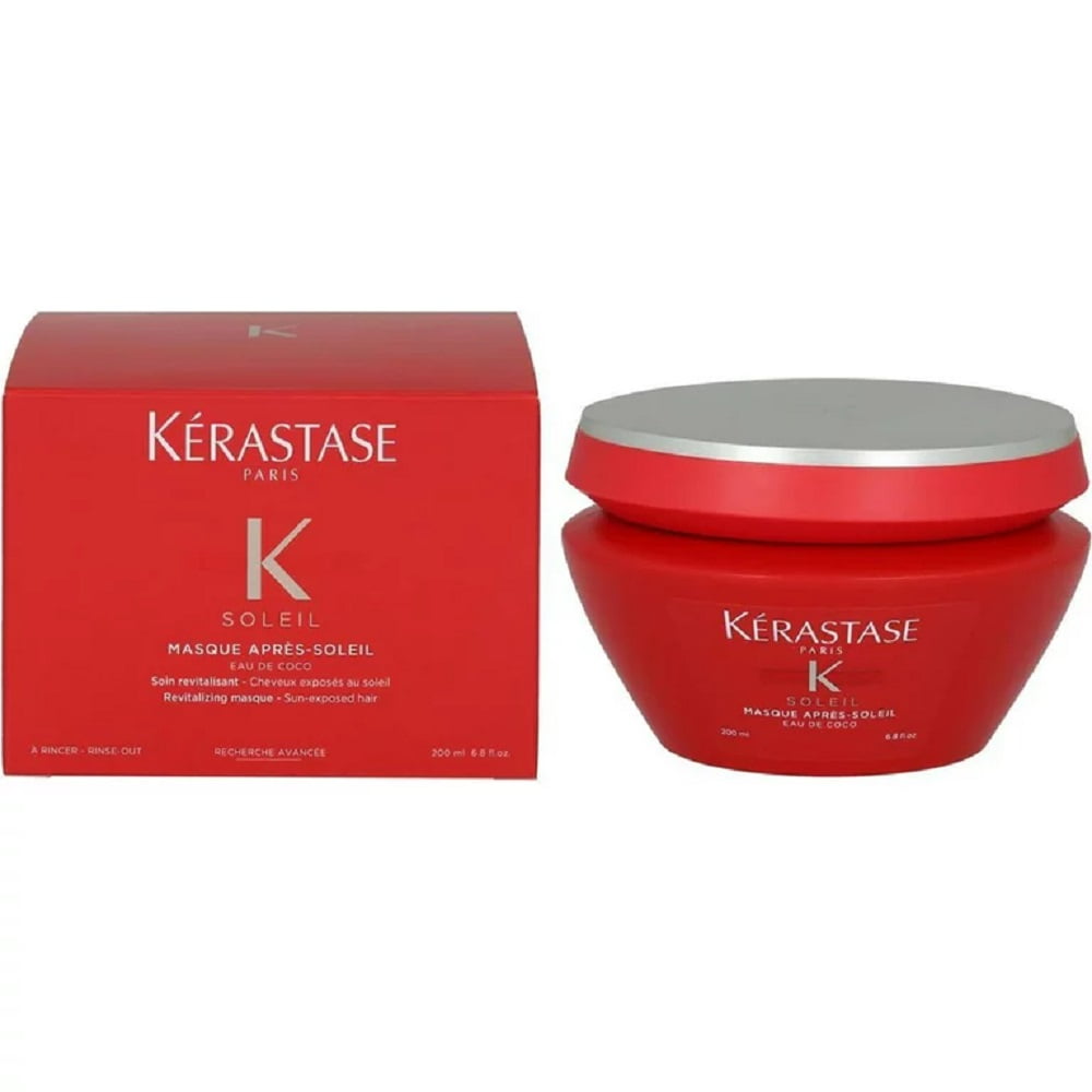 Kerastase Soleil Hair Masque Uv Defense Active Rinse-Out Hair Masque, 6.8 Fl Oz