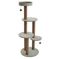 thumbnail image 3 of Two by Two Pine 59-inch Deluxe Cat Tower and Playground, 3 of 12