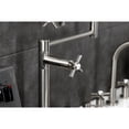 thumbnail image 4 of Kingston Brass KS4708ZX Millennium Deck Mount Pot Filler Faucet, Brushed Nickel, 4 of 8