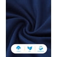 thumbnail image 7 of KIMI BEAR Newborn Baby Boys Layette Sets 4 Packs 3-6 Months Shower Gift Clothes Set Short Sleeves Romper Pants Set Sharks Print with Hats and Gloves 16pcs Essentials Outfits Blue, 7 of 7