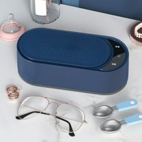 Taotanxi Ultrasonic Jewelry Cleaner, Jewelry Cleaner Machine 12Oz 46Khz, Professional Sonic Cleaner With One-Touch Operation, Sonic Cleaner for Rings, Glasses, Dentures Blue