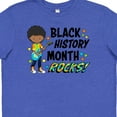 thumbnail image 4 of Inktastic Black History Month Rocks- Boy with Guitar Youth T-Shirt, 4 of 5