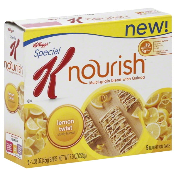 Kelloggs Special K Nourish Nutrition Bars, 5 ea