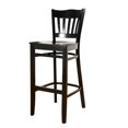thumbnail image 1 of Hybrid Barstool Black with wood seat, 1 of 1
