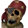 thumbnail image 3 of Aqua Della Pirate Skull with Eye Patch, 3 of 3