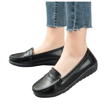 Womens Causal Loafers Comfortables Slip On Dress Shoes Business Formal Work Shoes for Women