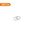 thumbnail image 3 of Uxcell M3 304 Stainless Steel Flat Washers, 3x5x0.3mm Ultra Thin Flat Spacers for Screw Bolt, 100 Pack, 3 of 5