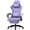 Purple, variant on GTPLAYER Ergonomic High Back Pocket Spring Cushion Gaming Chair with Footrest & Linkage Armrests, Black