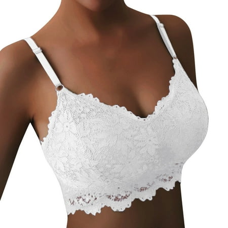 Women One Size Vest Crop Wireless Bra Lingerie V-Neck Underwear Camisole Crop Top Submissive Lingerie Leather Long Robes for Women Lingerie Gown Women Sleepwear Lingerie Bra Adult Lingerie
