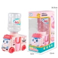 thumbnail image 2 of Bus Shaped Push and Play Mini Water Dispenser Toy, 2-in-1 Pretend Play Vehicle with Storage and Press Dispenser, Interactive Role Play Toy for Imaginative Fun, Encourages Independent Drinking Play, 2 of 9