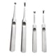 thumbnail image 1 of 4pcs Costura Groover Edge Trimmer Slotting Machine U y V en forma de bricolaje herramientas de cuero para el trabajo de talla de cuero (plata), 1 of 5