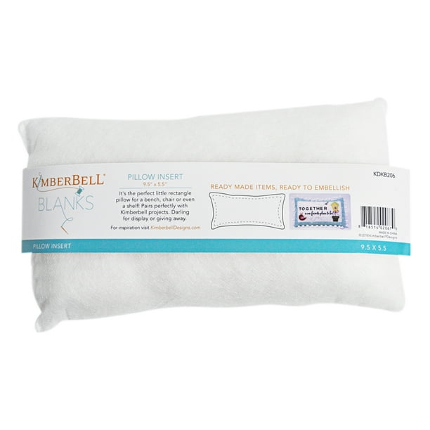Kimberbell Blanks 5.5 x 9.5 Inch Pillow Form Insert