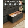 thumbnail image 3 of Kojooin 16-Drawer Freestanding Clothes Storage Rack, 2-Tier Space-Saving Wardrobe for Small Bedroom or Apartment, 3 of 9