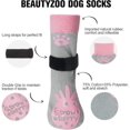 thumbnail image 3 of Calcetines antideslizantes para perros BEAUTYZOO para pavimento frío/calor, 3 pares, 3 of 8