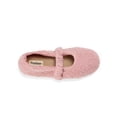 thumbnail image 5 of Dearfoams Cozy Comfort Women's Mary Jane Ballerina Slippers, 5 of 8