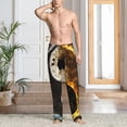 thumbnail image 2 of Rocae Yin Yang Mens Pajama Pants Pj Pants Mens Lounge Pants-Small, 2 of 6